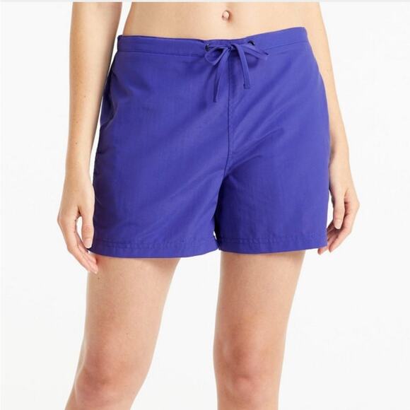 L.L. Bean BeanSport Swimwear Lined Board Short Women's Large - Picture 1 of 6